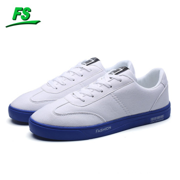 2018 summer men's flat men's shoes breathable white shoes